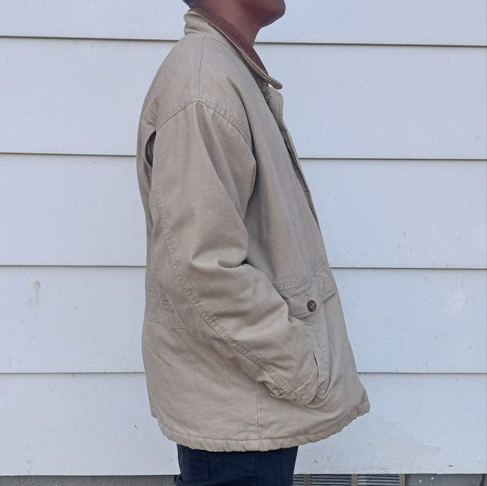 SOLD Vintage Wrangler Canvas Chore Coat - Picture 6 of 8